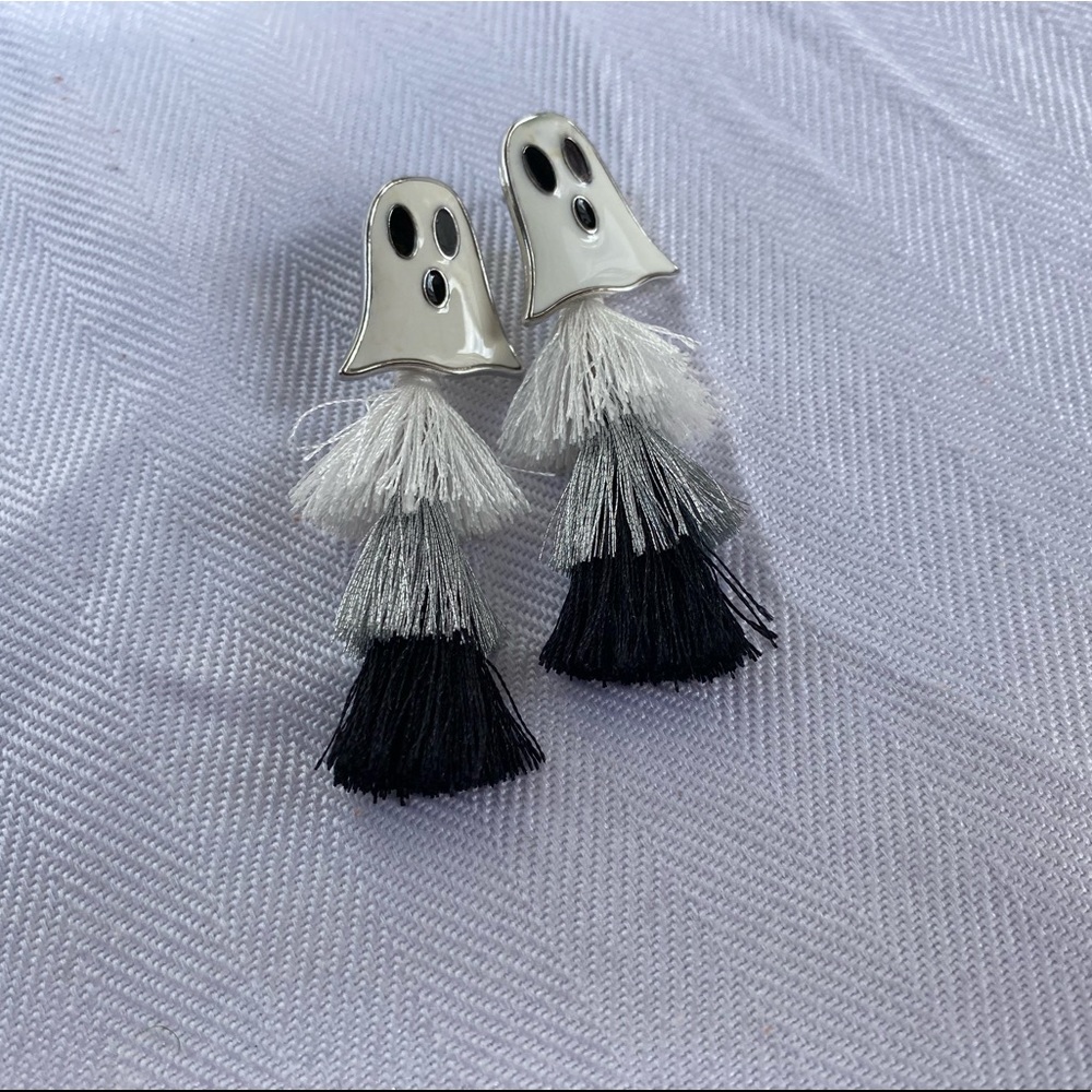 Ghost TASSLE earrings